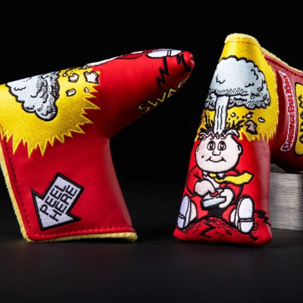 SWAG Golf Adam Bomb Blade Putter Cover - Garbage Pail Kids NEW Sealed